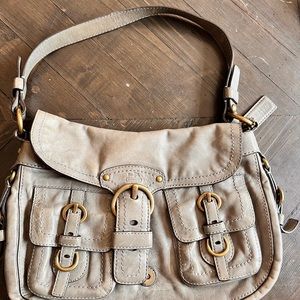 Coach purse leather